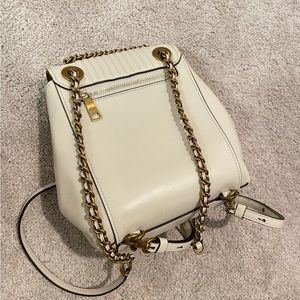 Coach leather mini backpack with tag
